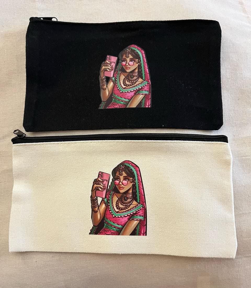 All purpose Princess Jiji zip pouch