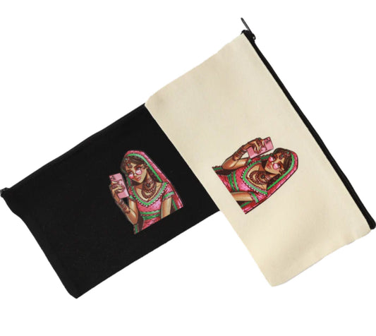 All purpose Princess Jiji zip pouch